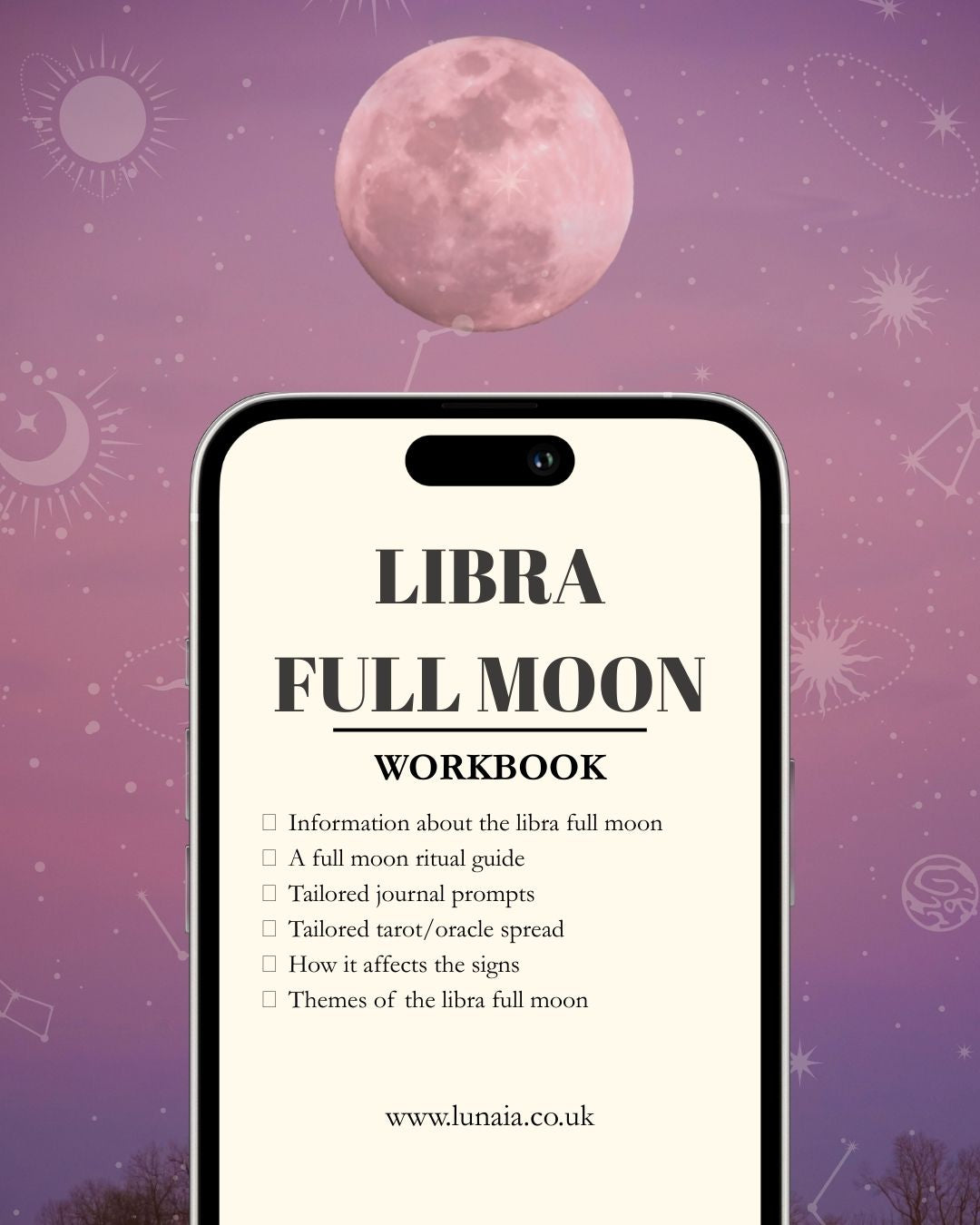Full Moon in Libra Workbook (Digital File)