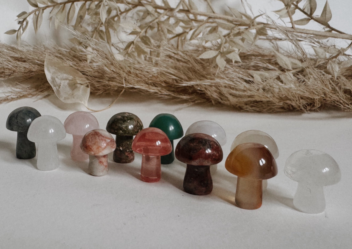 Mini Mushroom Crystals