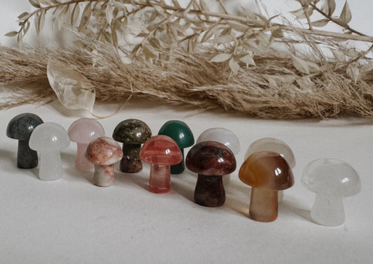 Mini Mushroom Crystals