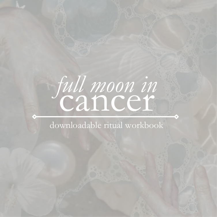 Full Moon in Cancer 13th/14th January Workbook (Downloadable File)