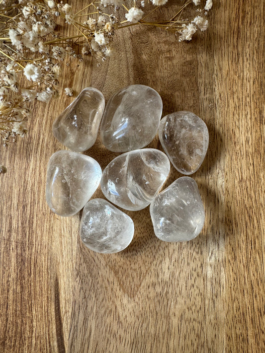 Clear Quartz Large Tumblestones