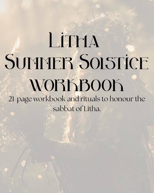 Litha / Summer Solstice Digital Workbook