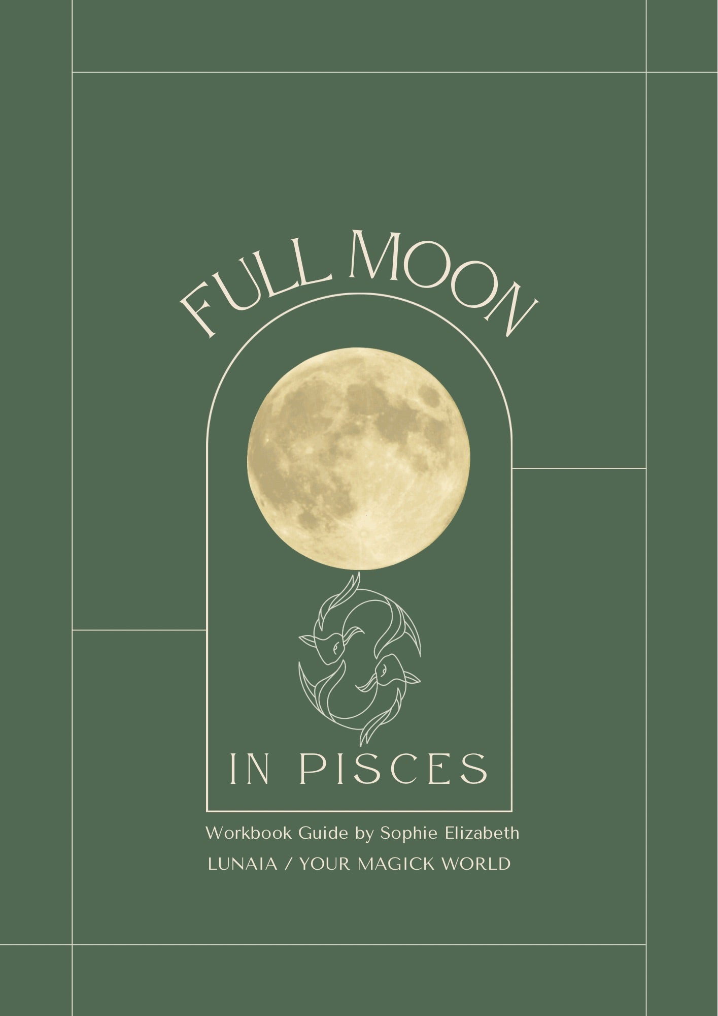 Full Moon in Pisces Lunar Eclipse (Sept 7th/8th 2025) Workbook (Digital File)