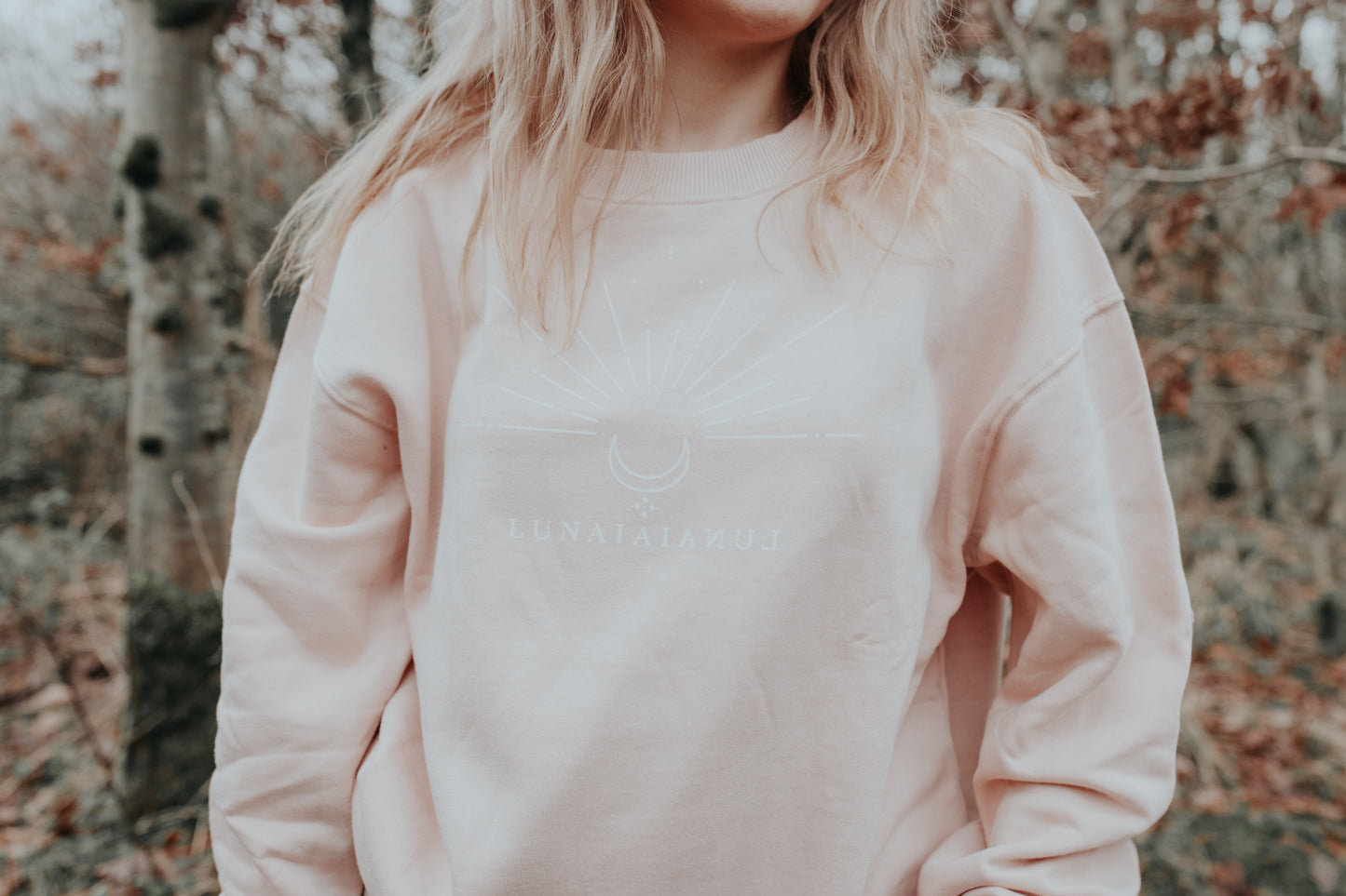 Eclipse Sweatshirt - Dusty Pink