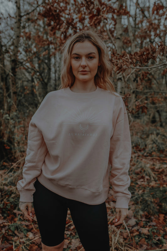 Eclipse Sweatshirt - Dusty Pink