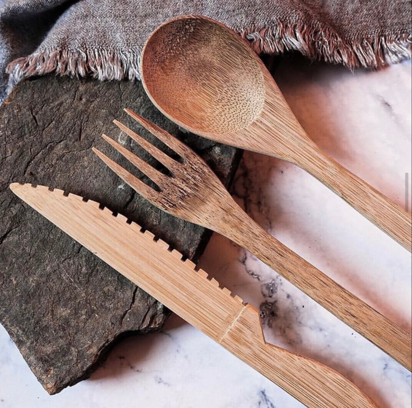 Bamboo Cutlery Set